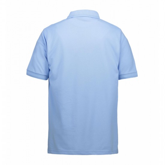 Футболка поло чоловіча PRO WEAR з кишенею світло-синій - 03207006XL