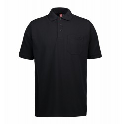 Футболка поло чоловіча PRO Wear з кишенею чорний - 03209004XL