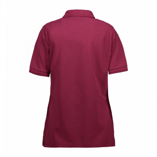 Футболка поло жіноча PRO Wear бордовий - 0321345L Футболка поло жіноча PRO Wear бордовий - 0321345L
