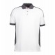 Футболка поло чоловіча PRO Wear з контрастними вставками білий - 0322001XS