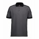 Футболка поло чоловіча PRO Wear з контрастними вставками сріблясто-сірий - 0322265L