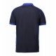Футболка поло чоловіча PRO Wear з контрастними вставками темно-сіній - 0322790M