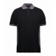 Футболка поло чоловіча PRO Wear з контрастними вставками чорний - 0322900XS