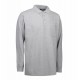 Лонгслів поло чоловічий PRO Wear сірий меланж - 03262104XL