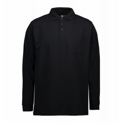 Лонгслів поло чоловічий PRO Wear чорний - 0326900XL