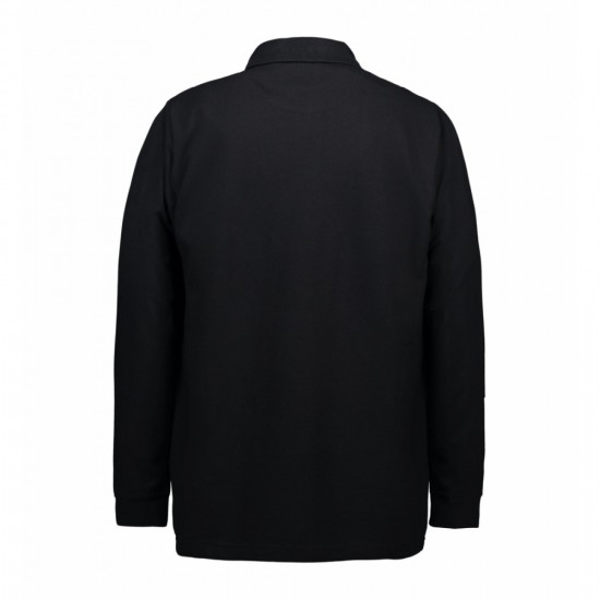 Лонгслів поло чоловічий PRO Wear чорний - 0326900XL