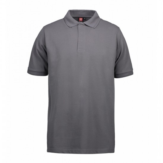 Футболка поло чоловіча PRO Wear на кнопках сріблясто-сірий - 0330265XXL