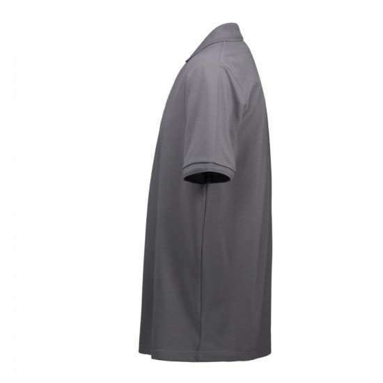 Футболка поло чоловіча PRO Wear на кнопках сріблясто-сірий - 0330265XXL