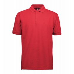 Футболка поло чоловіча PRO Wear на кнопках червоний - 0330330XS