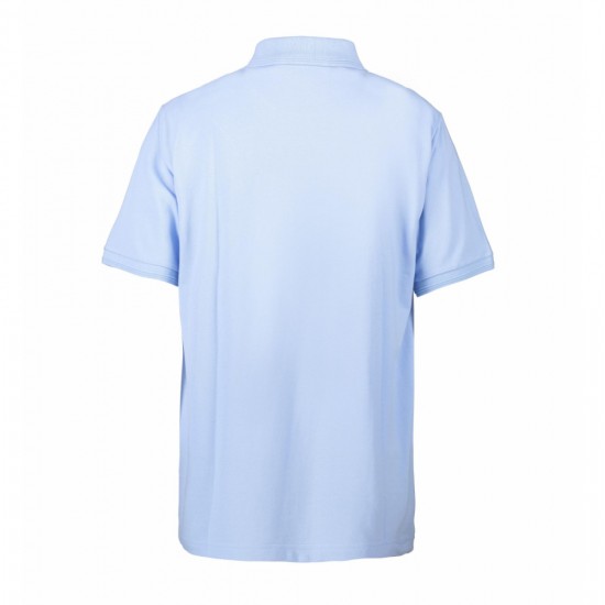 Футболка поло чоловіча PRO Wear на кнопках світло-синій - 03307005XL
