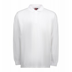 Лонгслів поло чоловічий PRO Wear на кнопках білий - 0336001XXL