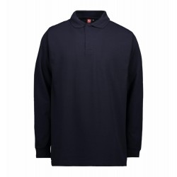 Лонгслів поло чоловічий PRO Wear на кнопках темно-синій - 0336790M