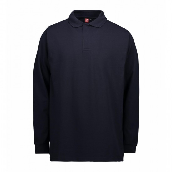 Лонгслів поло чоловічий PRO Wear на кнопках темно-синій - 0336790XS