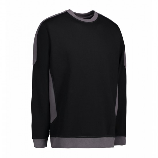 Світшот чоловічий PRO Wear з контрастними вставками чорний - 0362900S