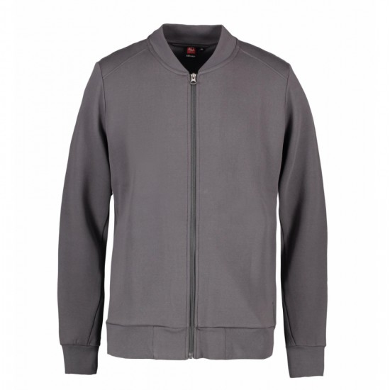 Світшот чоловічий на блискавці PRO Wear сріблясто-сірий - 0366265S Світшот чоловічий на блискавці PRO Wear сріблясто-сірий - 0366265S