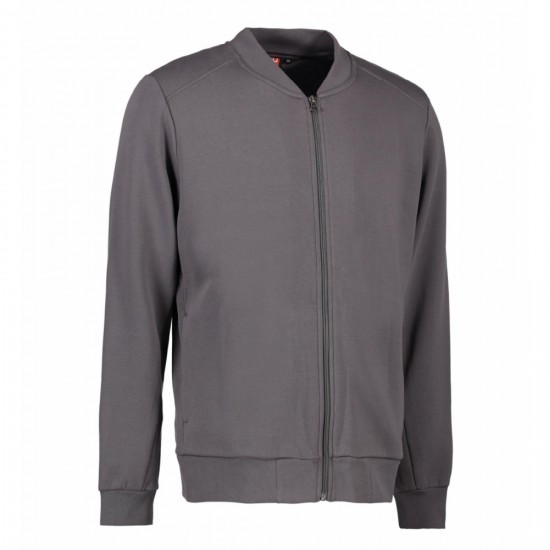 Світшот чоловічий на блискавці PRO Wear сріблясто-сірий - 0366265S Світшот чоловічий на блискавці PRO Wear сріблясто-сірий - 0366265S