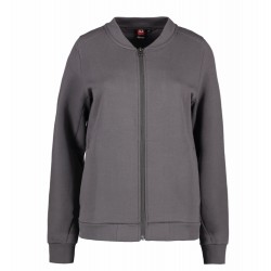 Світшот жіночий на блискавці PRO Wear сріблясто-сірий - 0367265M