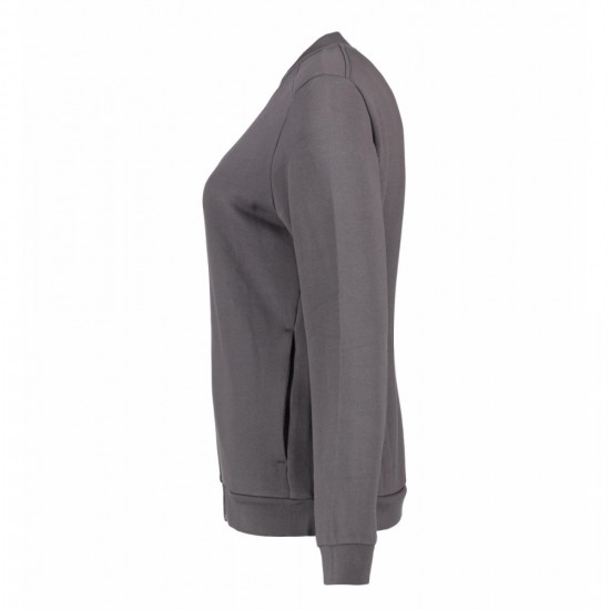 Світшот жіночий на блискавці PRO Wear сріблясто-сірий - 0367265XS