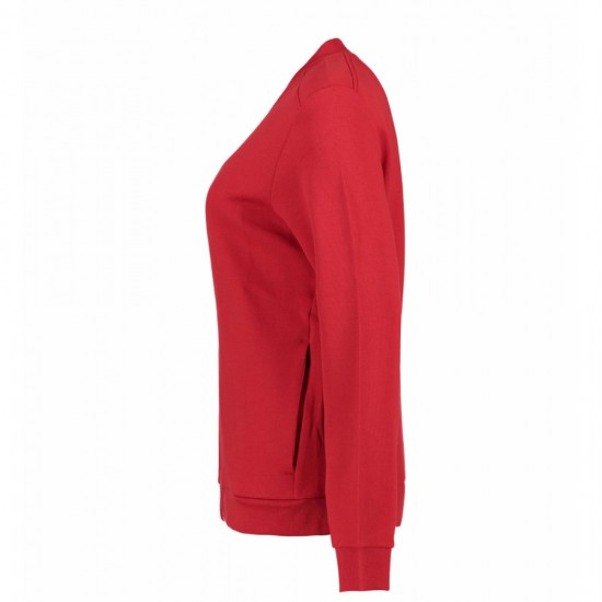 Світшот жіночий на блискавці PRO Wear червоний - 0367330XL