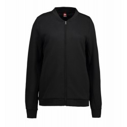 Світшот жіночий на блискавці PRO Wear чорний - 03679004XL