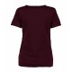 Футболка жіноча ID Interlock V темно-бордовий - 0506294M