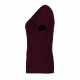 Футболка жіноча ID Interlock V темно-бордовий - 0506294M
