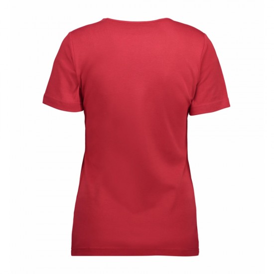 Футболка жіноча ID Interlock V червоний - 0506330M