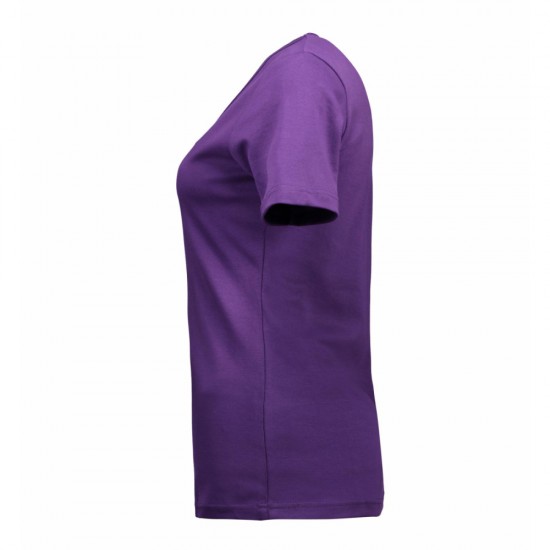 Футболка жіноча ID Interlock V фіолетовий - 0506630S