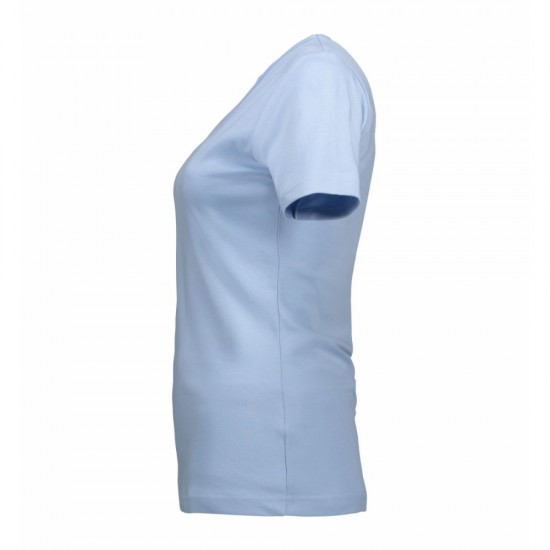 Футболка жіноча ID Interlock V світло-синій - 0506700M