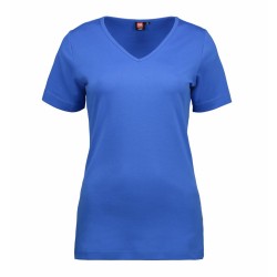 Футболка жіноча ID Interlock V лазурний - 0506735L