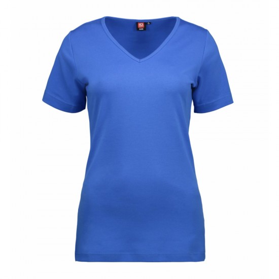 Футболка жіноча ID Interlock V лазурний - 0506735XXL
