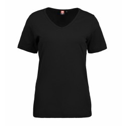 Футболка жіноча ID Interlock V чорний - 0506900XXL