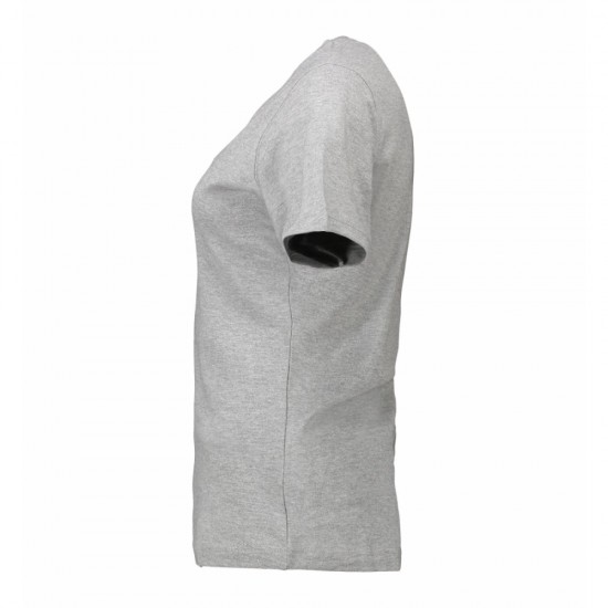 Футболка жіноча ID Interlock сірий меланж - 0508210M