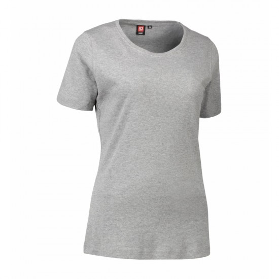 Футболка жіноча ID Interlock сірий меланж - 0508210M