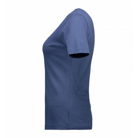 Футболка жіноча ID Interlock індиго - 0508780S