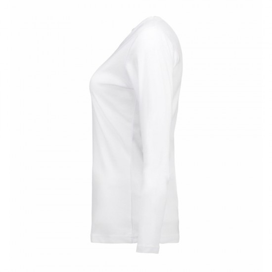 Лонгслів жіночий ID Interlock білий - 0509001L