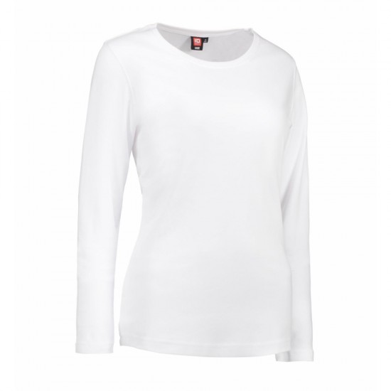 Лонгслів жіночий ID Interlock білий - 0509001L