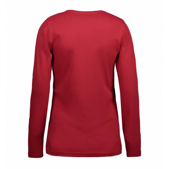 Лонгслів жіночий ID Interlock червоний - 0509330XXL