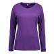 Лонгслів жіночий ID Interlock фіолетовий - 0509630L