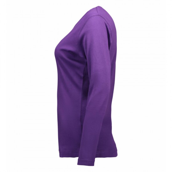 Лонгслів жіночий ID Interlock фіолетовий - 0509630L