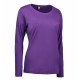 Лонгслів жіночий ID Interlock фіолетовий - 0509630L