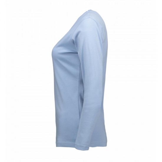 Лонгслів жіночий ID Interlock світло-синій - 0509700L