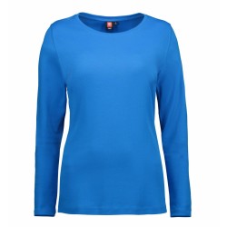 Лонгслів жіночий ID Interlock бірюзовий - 0509715S