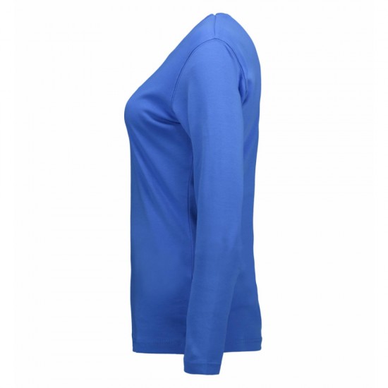 Лонгслів жіночий ID Interlock лазурний - 0509735S