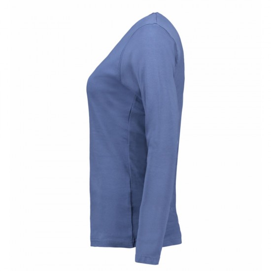 Лонгслів жіночий ID Interlock індиго - 0509780S