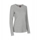 Лонгслів жіночий ID Interlock сірий меланж - 0509210S