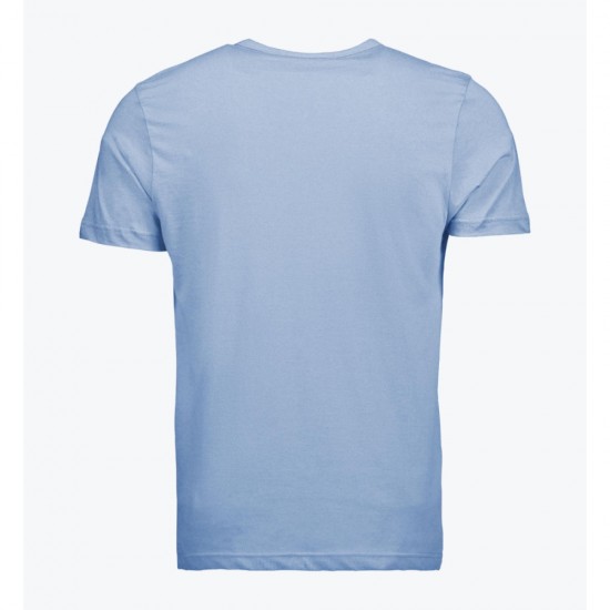 Футболка чоловіча ID T-Time V світло-синій - 0514700XXL