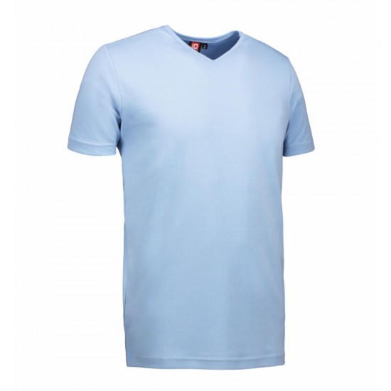 Футболка чоловіча ID T-Time V світло-синій - 0514700XXL