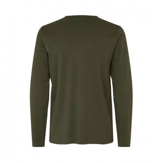 Лонгслів чоловічий ID Interlock оливковий - 0518570XL Лонгслів чоловічий ID Interlock оливковий - 0518570XL