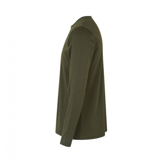 Лонгслів чоловічий ID Interlock оливковий - 0518570XL Лонгслів чоловічий ID Interlock оливковий - 0518570XL